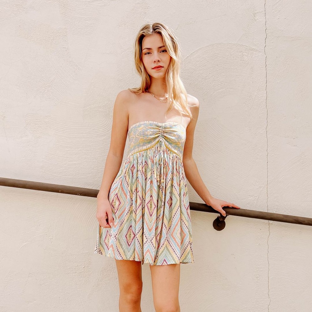 Free People Elowen Tube Romper